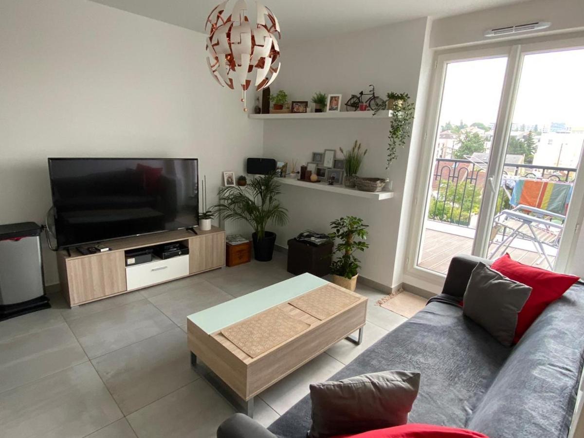 Apartament 35M2 Neuf, Plein Sud, Dernier Etage Avec Terrasse Noisy-le-Grand Zewnętrze zdjęcie